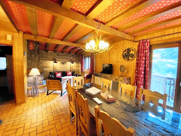 LE TRAPPEUR Chalet en bois vue montagne — photo 4