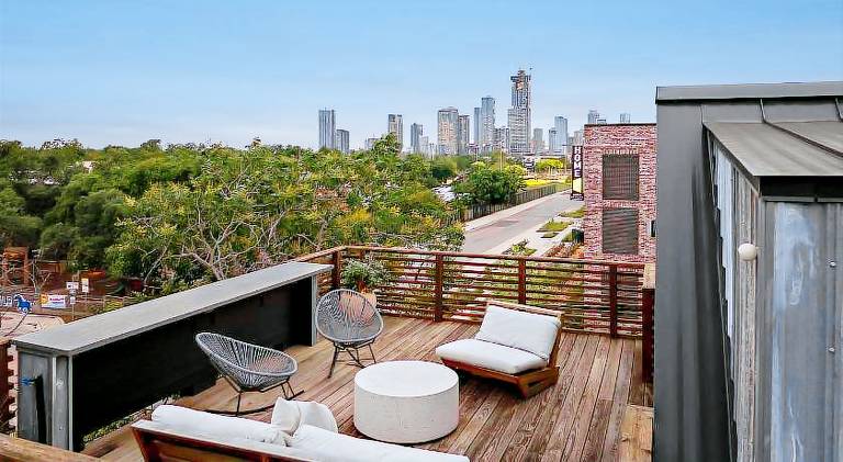 Rooftop Deck, DT City Views, Modern Eastside Oasis — photo 5