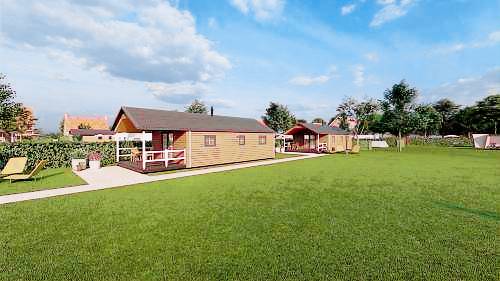 Chalet with terrace & garden in Zoutelande