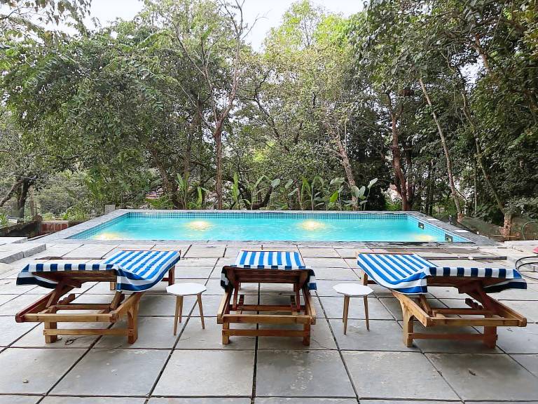 Freistehende Villa mit privatem Pool in Siolim Goa