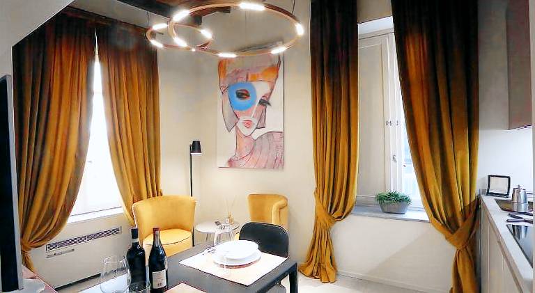 Rental apartment with 1 room for 2 persons in Neive