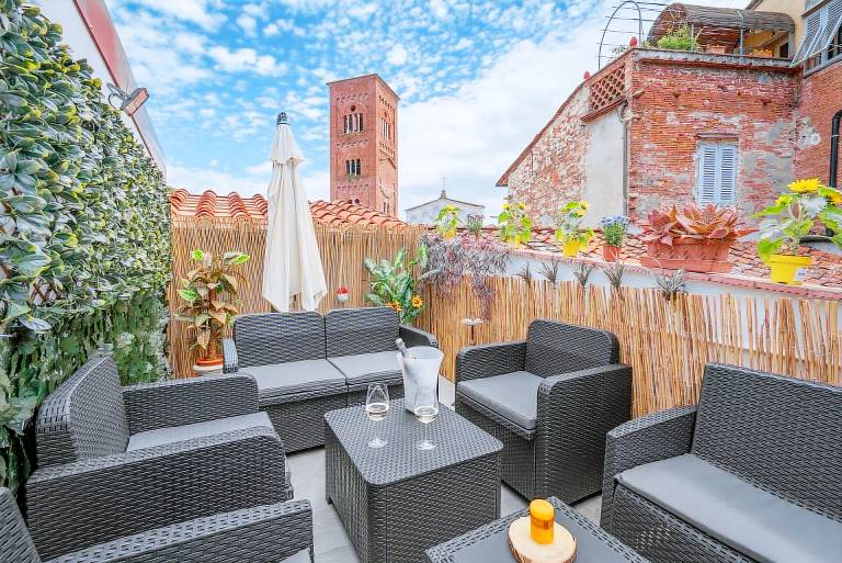 Apartment with terrace | Close to Lucca Cathedral | Pets are welcome in Lucca