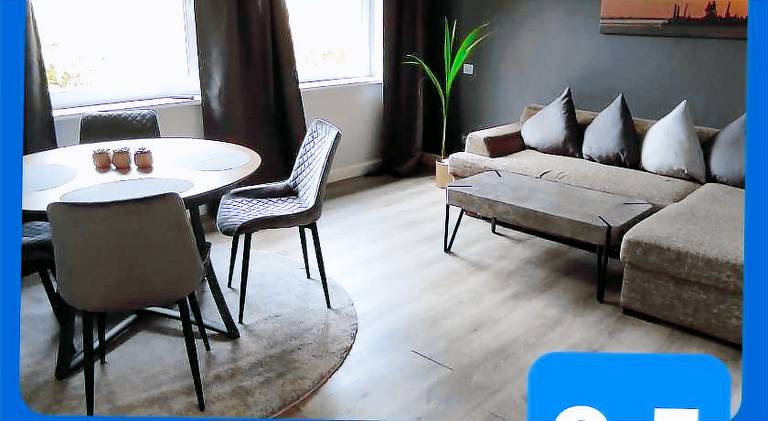 Rental apartment with barbecue, patio & yard | Next to the beach | Pets are welcome in Palanga