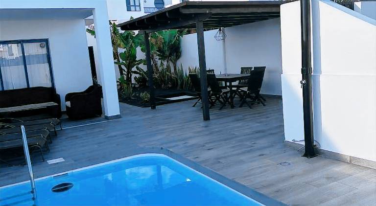 Villa with barbecue, yard & terrace | Good for workation in Yaiza