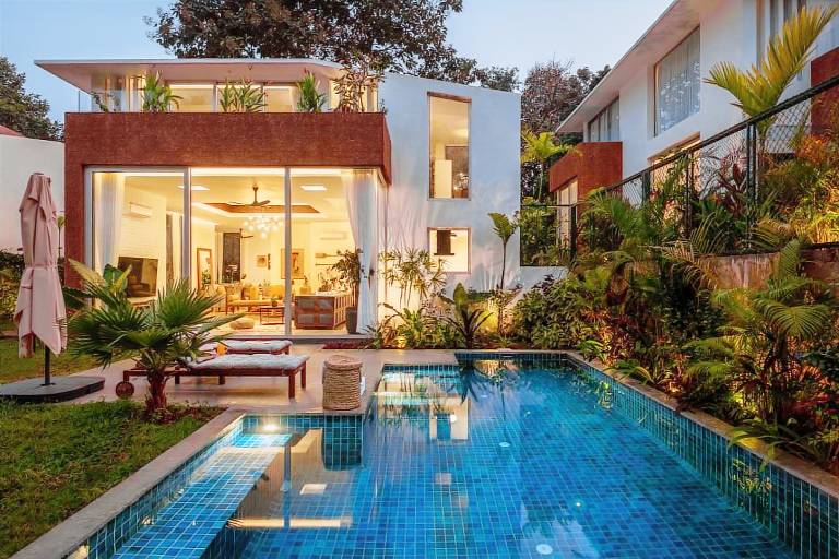 Mi Kasa in Assagao with 3 bedrooms and 3 bathrooms