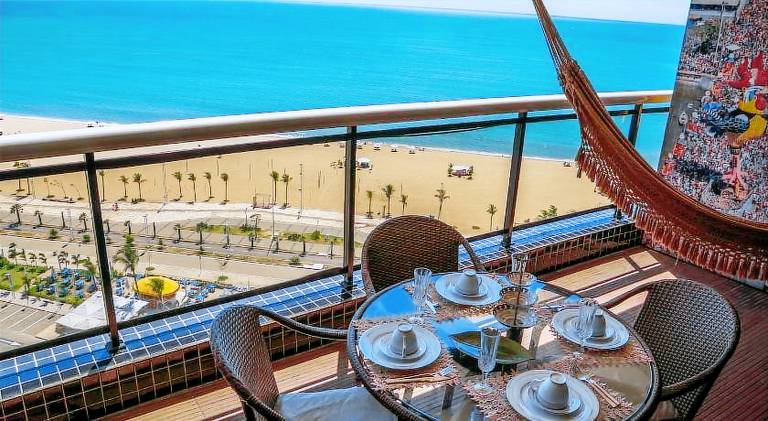 Holiday apartment with pool in Fortaleza