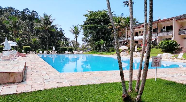 Wonderful holiday apartment with pool & hot tub | Pets are welcome in Guarujá