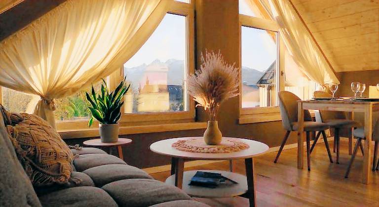 Eco-apartmany DOMA POD JAVOROM - Jacuzzi & MountainView in Stara Lesna