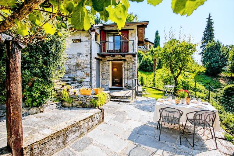 Ferienhaus in Piancassone, Cannero Riviera f&uuml;r max. 5 Personen