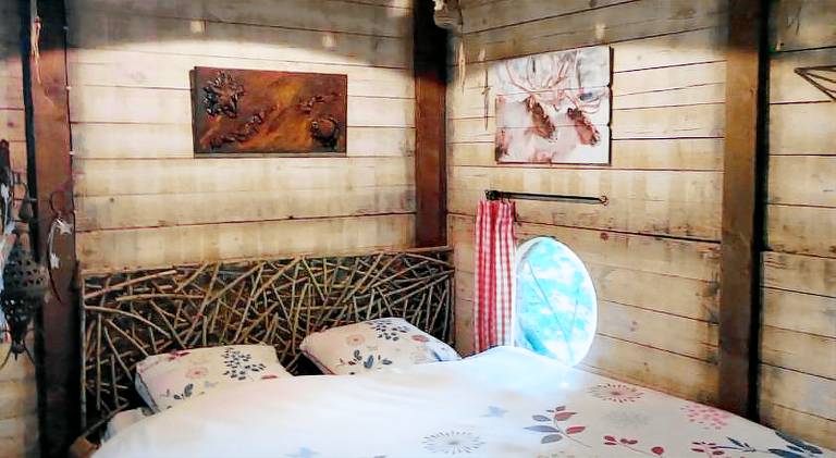 Jardin Reveur la cabane La tete dans les etoiles — photo 2