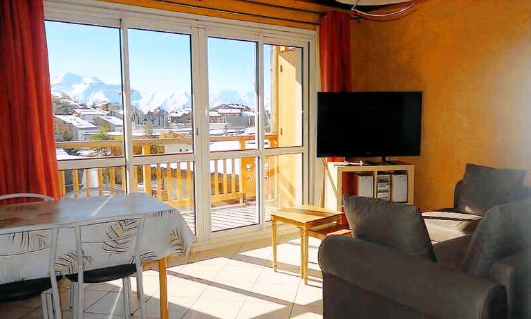 200m from resort center, balcony, tv, ski locker, 28m², Alpe d'Huez — photo 2