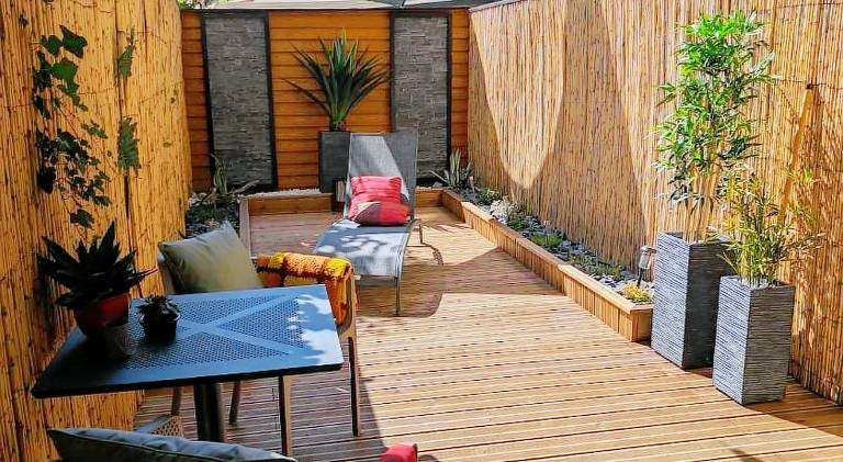 Apartment with patio in Albi