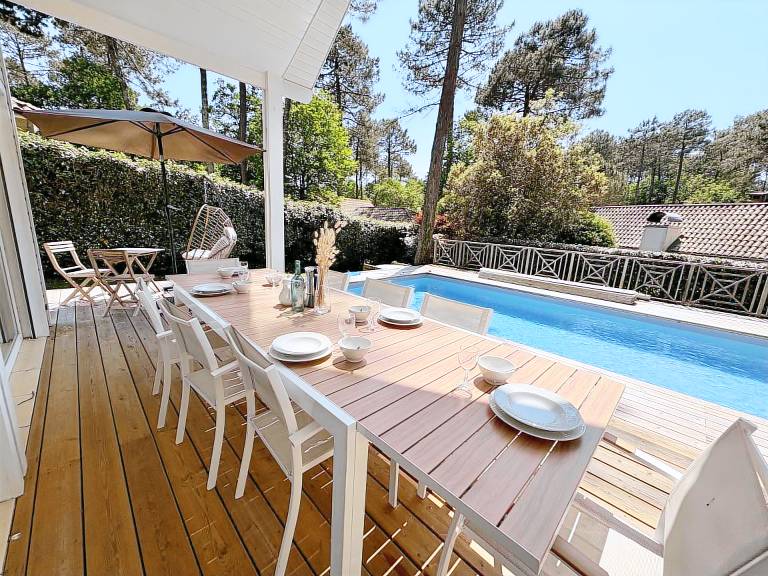 Belle Villa 6 personnes avec piscine à Biscarrosse Golf (230) — photo 2