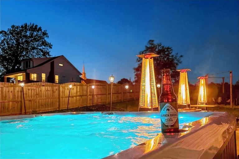 Shelbyville Farmhouse w/ Hot Tub, Fire Pit & Grill in Shelby, IN