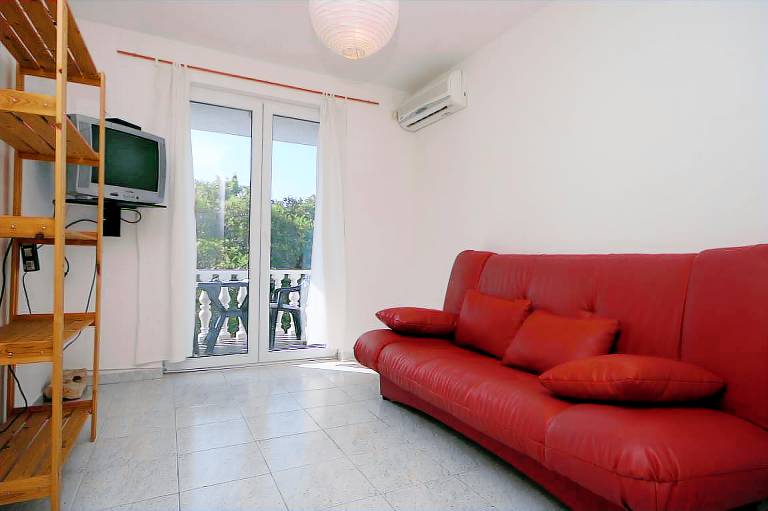 One bedroom apartment with terrace and sea view Mandre, Pag (A-6405-c) — photo 2