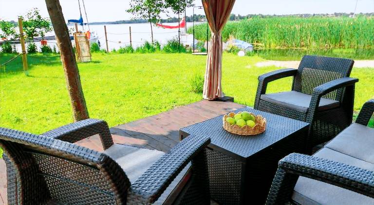 3 WIDOKI Kiekrz -domki Tiny House z prywatna plaza i pomostem nad jeziorem Kierskim — photo 3