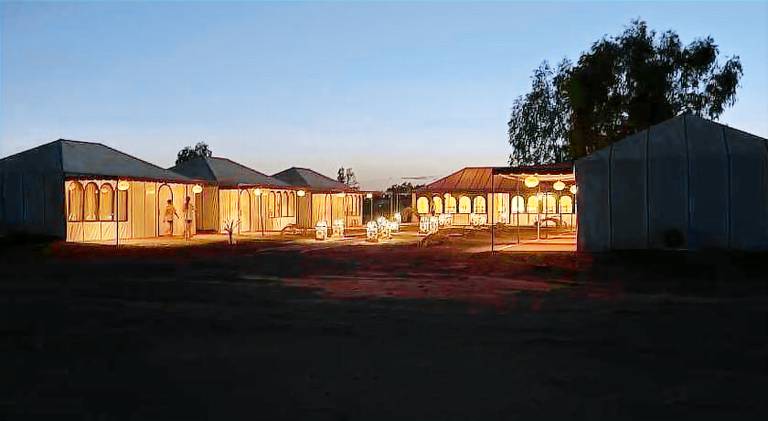 Tent with terrace — photo 4
