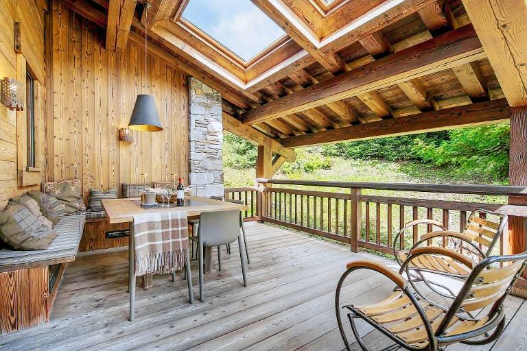 Chalet with terrace, garden & sauna | Mountain view — photo 2