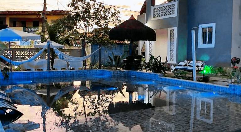 House with grill, patio & yard in Ipojuca