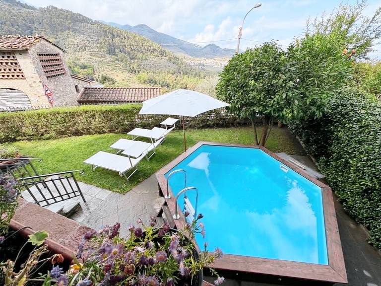 Ferienhaus in Capannori, Castelvecchio di Cómpito f&uuml;r max. 6 Personen, 