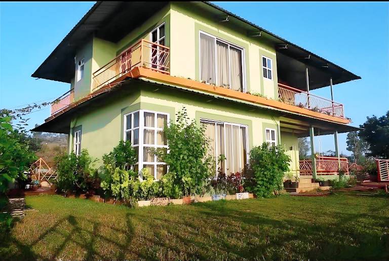 Villa with barbecue & garden | Good for workation in Jaoli