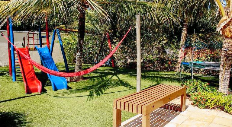 PALM BEACH Porto das Dunas, apartamento todo climatizado TERREO a 350 metros Beach Park — photo 5