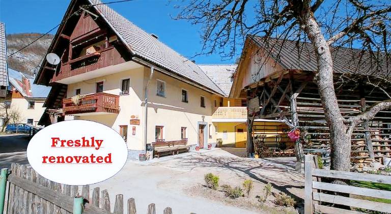 Kmetija Studor v Bohinju