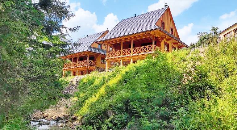 Domek w stylu alpejskim  Zwardoń
