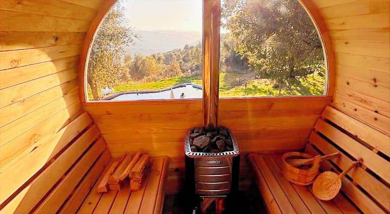 Lodge with pool, sauna & garden — photo 3