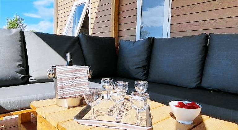 La Dolce Vita Mediterraneenne Mobil Home a 200m de la plage Parc Aquatique Camping 5 Etoiles Les Dun — photo 5