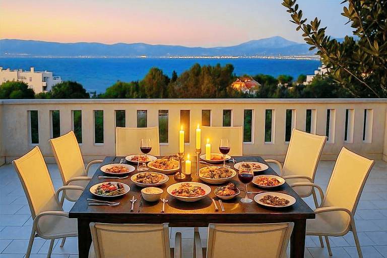 Ferienhaus in Xirovrisi, Evia, Griechenland