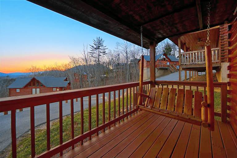 View of Dollywood’s Fireworks Pool Table Hot Tub — photo 3