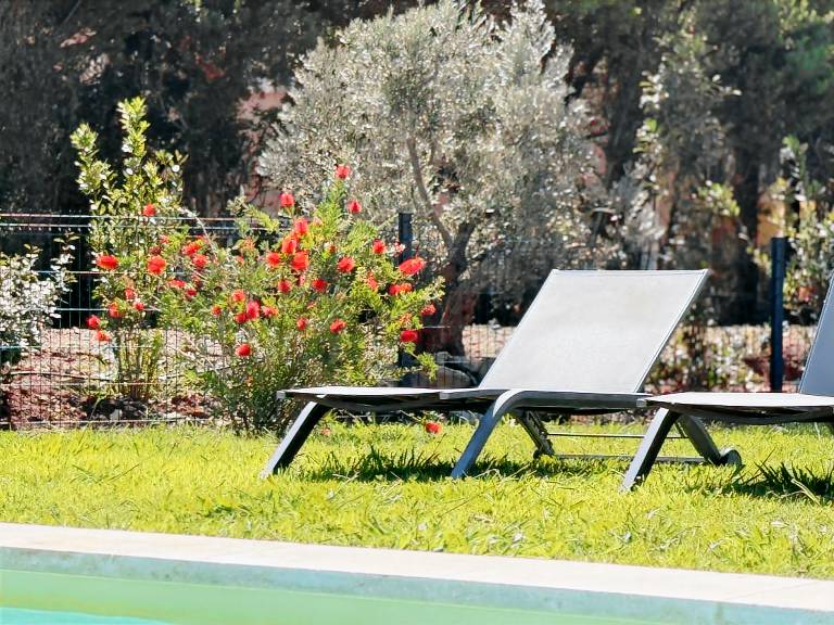 Children-friendly villa with BBQ, terrace & yard | Pool view | Pets are welcome — photo 2