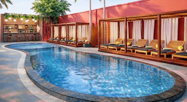 The Palace Indochine Hotel in Siem Reap