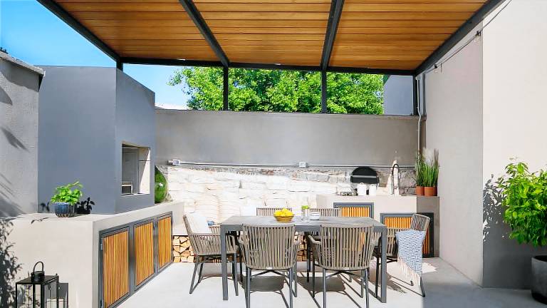 Villa with barbeque, garden & private pool — photo 5