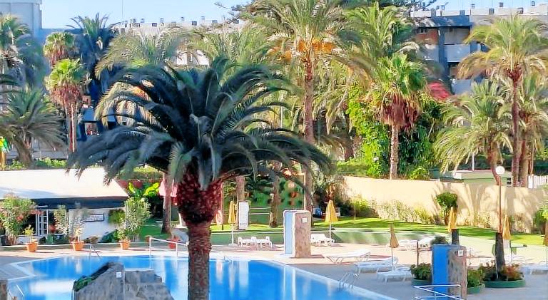 Holiday apartment with garden, terrace & private pool | Pet-friendly in San Bartolomé de Tirajana