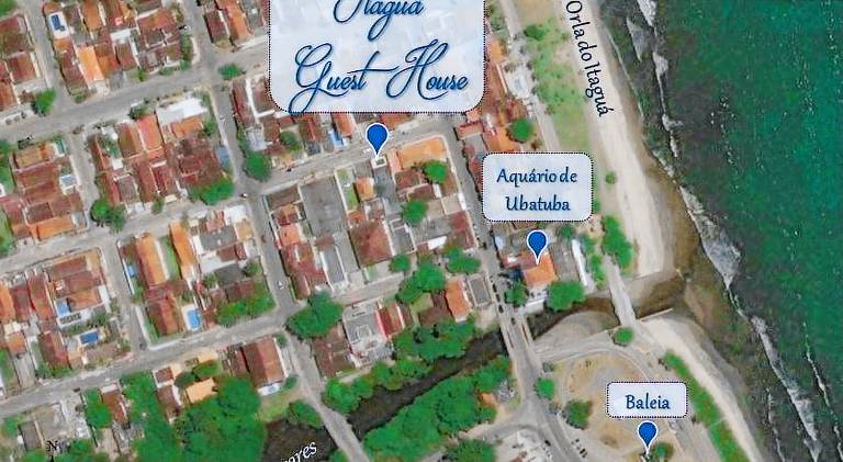 Itagua Guest House in Ubatuba