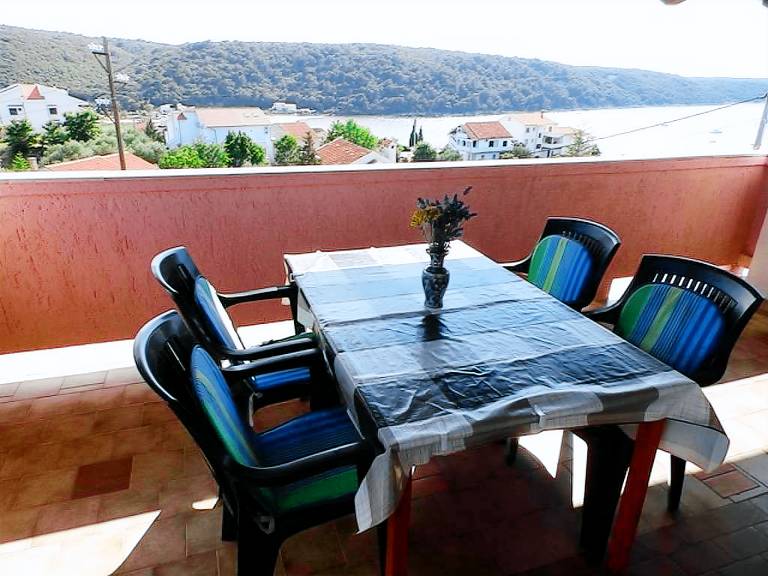 Two bedroom apartment with terrace and sea view Kampor, Rab (A-15144-a) in Rab