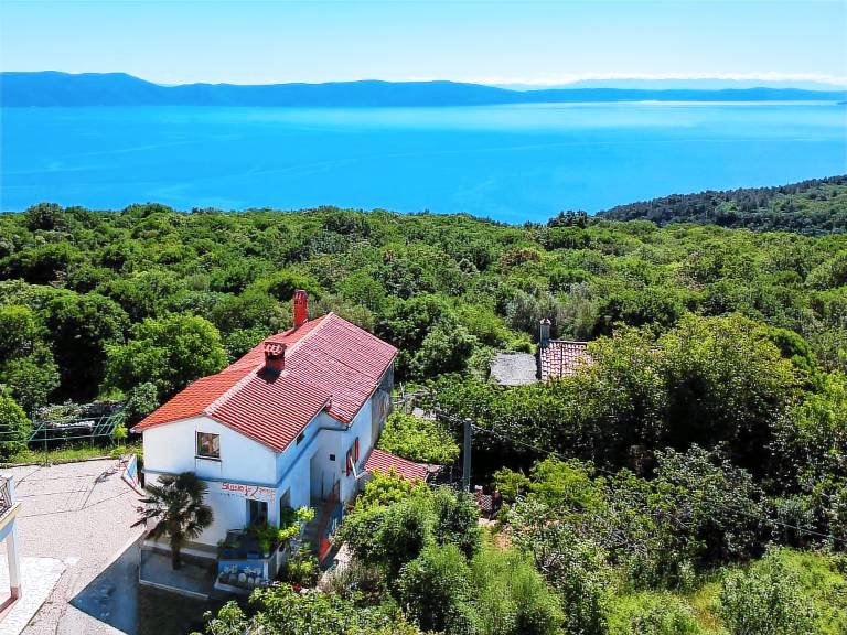 Apartment with patio & grill in Labin