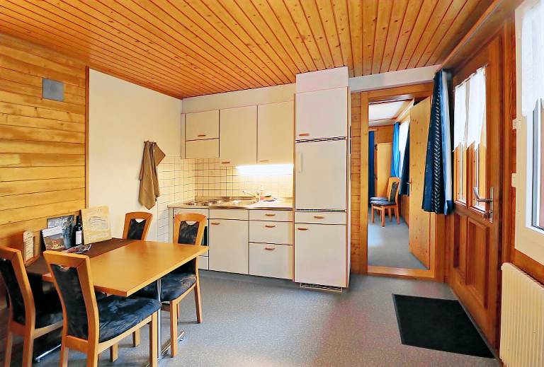 Ferienwohnung mit Hund in Saas-Fee f&uuml;r max. 4 Personen