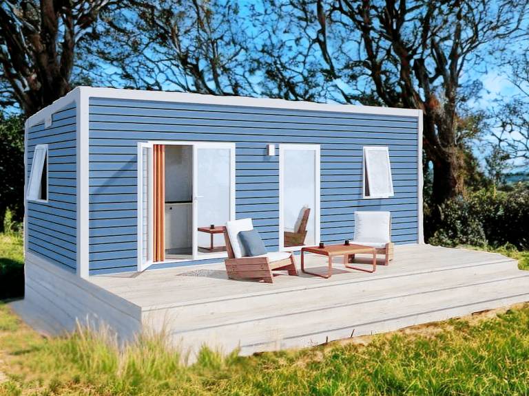 Children-friendly beautiful mobile home with patio & heated pool | Close to the beach | Pets are welcome — photo 4