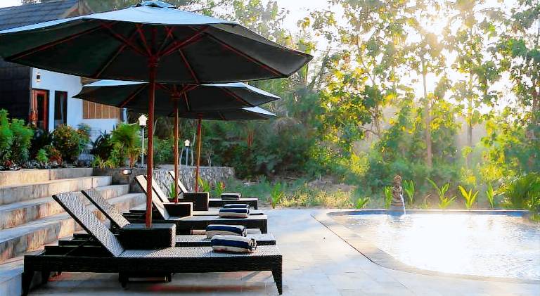 Wonderful lodge with pool, terrace & garden | Pet-friendly in Penida Island