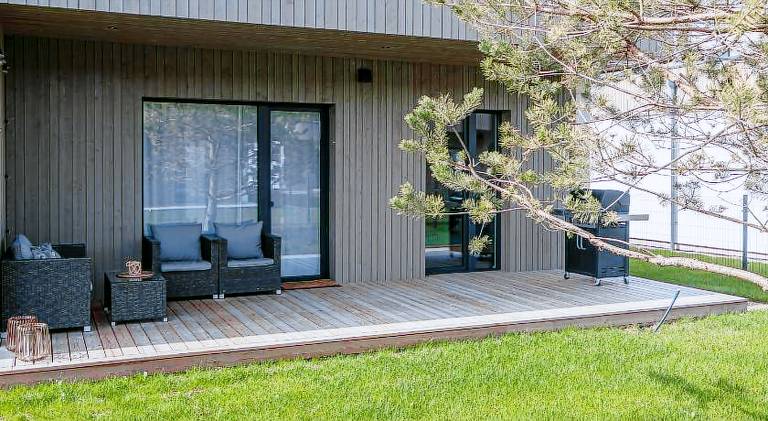 Rental apartment with pool in Palanga