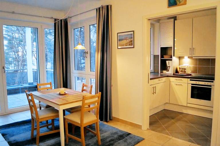 Moderne Fewo mit Ostseeblick, Sauna und Badewanne in Heringsdorf