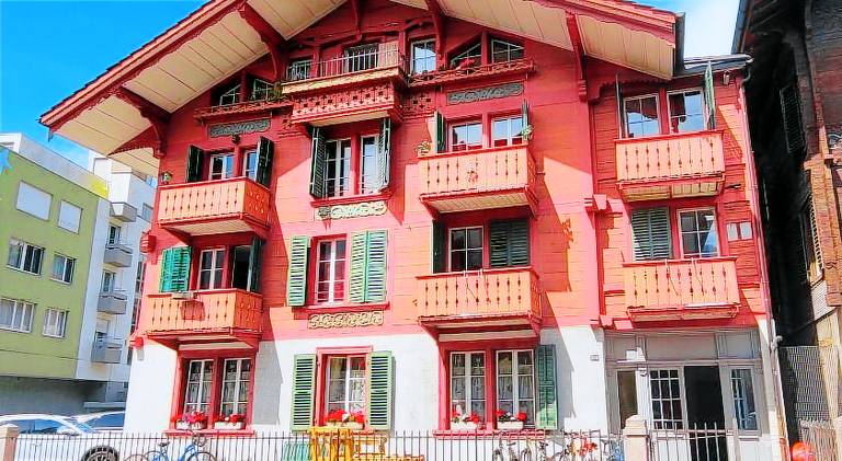 Holiday apartment with 2 rooms for 5 persons in Wilderswil