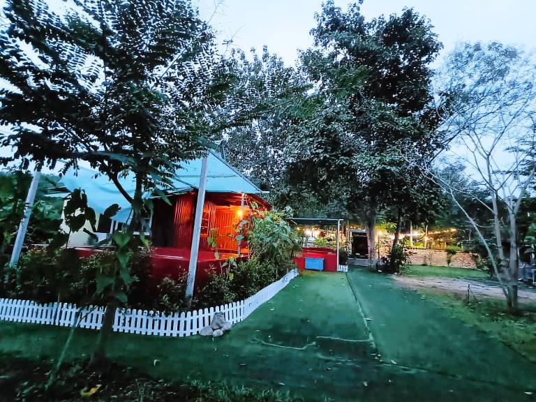 Lan Chomphu Homestay & Tent Camping, Cha-Om, Kaeng Khoi, Saraburi Province, Thailand in Muak Lek