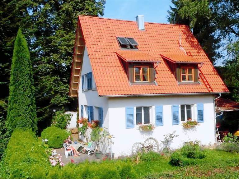Ferienhaus mit Hund in Aitrach, Allgäu f&uuml;r max. 7 Personen