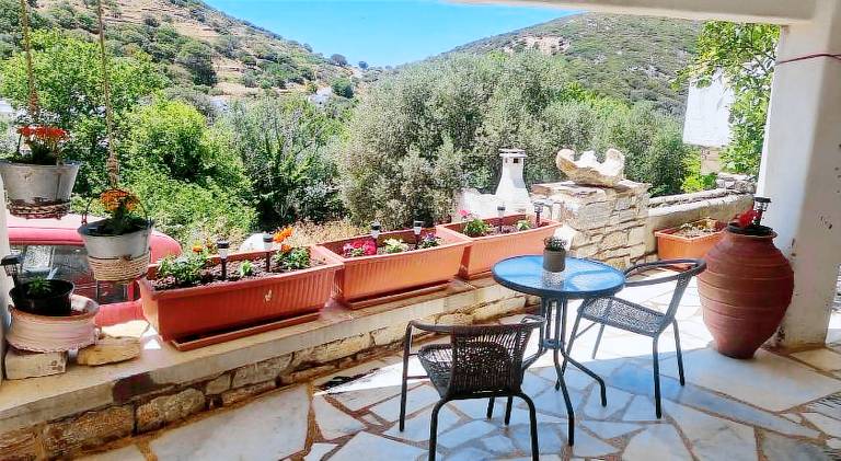 Holiday apartment with terrace | Pets allowed in Naxos