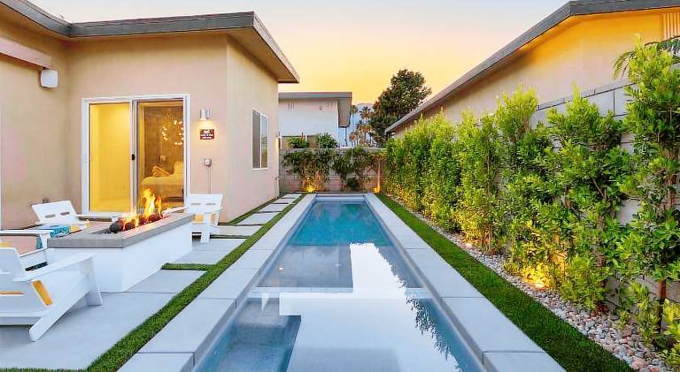 House with barbecue, patio & jacuzzi in Palm Springs, CA