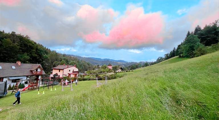 Farm with patio, garden & pool | Pets are welcome in Wisla